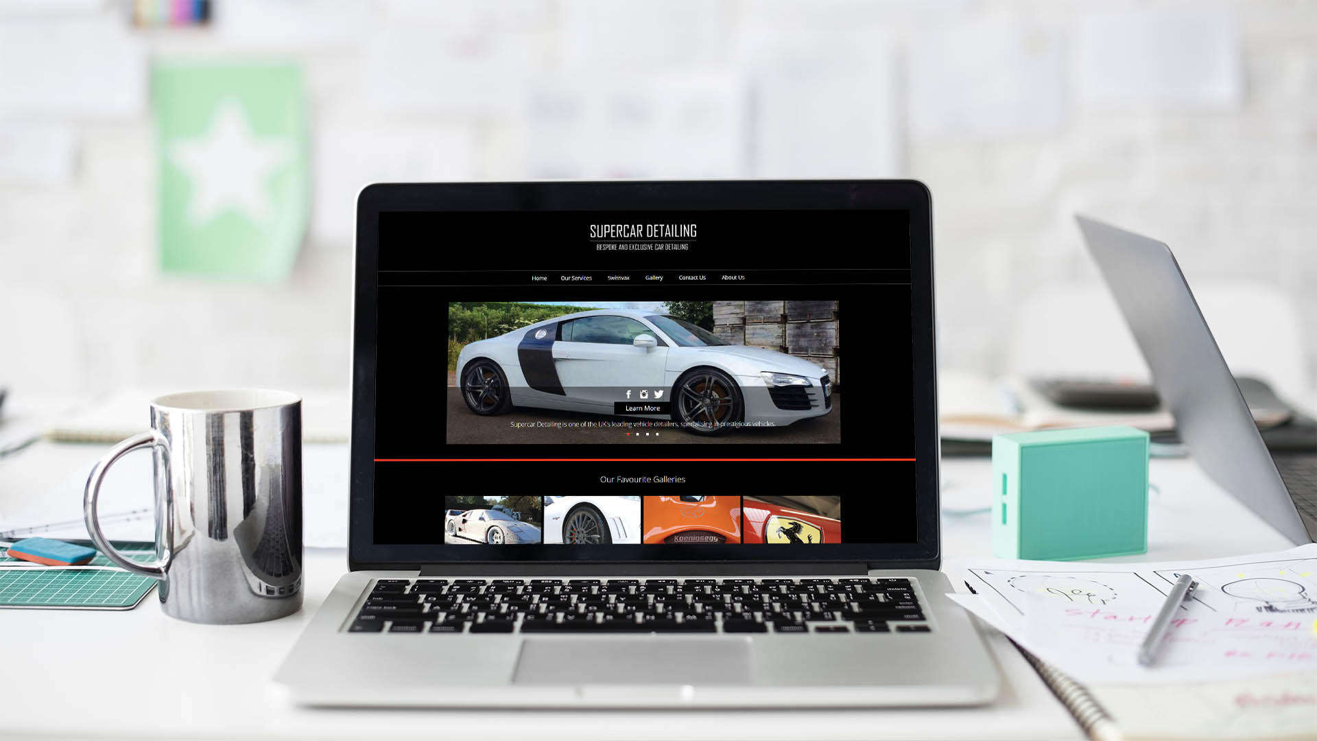 Supercar Detailing website